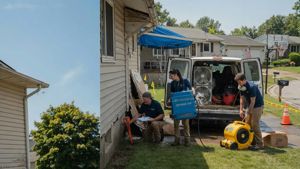 Ceiling Leak Cleanup in Shirleysburg, PA near me