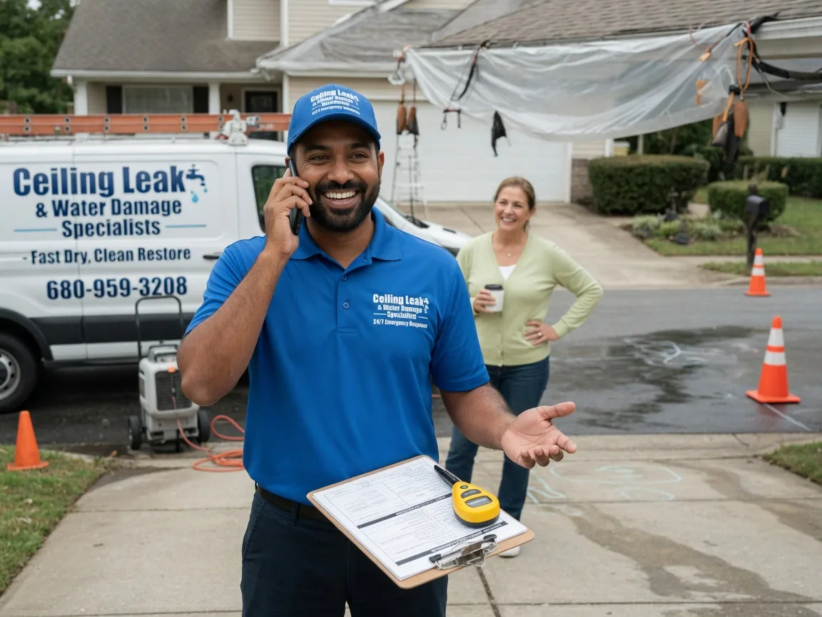 Ceiling Leak Cleanup Shirleysburg, PA FAQs